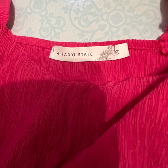 Altar'd State Fuchsia Sleeveless Dress - Picture 11 of 14